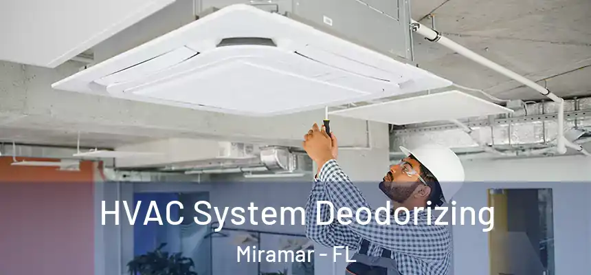  HVAC System Deodorizing Miramar - FL